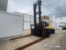 (Fort Lauderdale, FL) 2012 Hyster H175FT Solid Tired Forklift, Indoor Warehouse used Runs & Operates