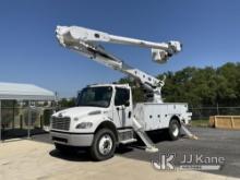 (Elizabethtown, KY) Altec AM55-MH, Over-Center Material Handling Bucket Truck rear mounted on 2018 F