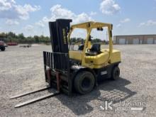 (Homer, LA) Hyster H80FT Pneumatic Tired Forklift, Co-op Owned Runs, Moves, Operates