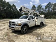 (Homosassa, FL) Terex/Telelect Hi-Ranger LT-38, Articulating & Telescopic Bucket Truck mounted behin