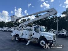 (Tampa, FL) Altec AA55, Material Handling Bucket Truck rear mounted on 2019 Freightliner M2 Utility