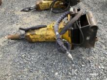 (China Grove, NC) 2018 B&D 1500# Hyd Breaker NOTE: This unit is being sold AS IS/WHERE IS via Timed