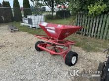 (Villa Rica, GA) Lely Spreader (Condition Unknown Condition Unknown, Flat Tires, Body Damage