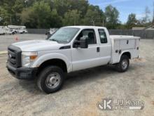 (China Grove, NC) 2012 Ford F250 4x4 Extended-Cab Enclosed Service Truck Runs & Moves) (Body/Rust/Pa