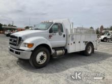 (China Grove, NC) 2013 Ford F750 URD/Flatbed Truck Runs & Moves