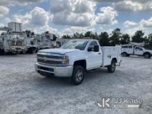 (Villa Rica, GA) 2016 Chevrolet Silverado 2500HD Service Truck Runs & Moves) (Body/Paint Damage