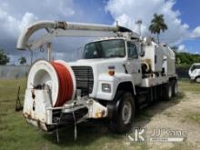 (Florida City, FL) Vac-Con Vacuum Excavation System mounted on 1996 Ford LNT8000 Vacuum Excavation T