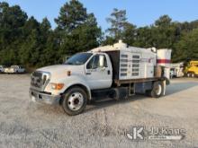 (Chester, VA) 2006 Ford F650 Vacuum Excavation Truck Runs & Moves) (Vacuum System Engine Runs