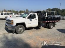 (China Grove, NC) 2016 Chevrolet Silverado 3500HD Flatbed/Service Truck Runs & Moves