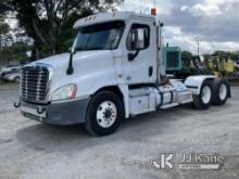 (China Grove, NC) 2015 Freightliner Cascadia CA125 T/A Truck Tractor Duke Unit) (Runs & Moves) (Body