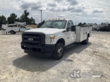 (Villa Rica, GA) 2012 Ford F350 4x4 Service Truck Runs & Moves) (Check Engine Light On, Body/Paint D