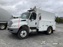 (China Grove, NC) 2013 International 4300 Enclosed High-Top Utility Truck Runs & Moves) (Paint Damag