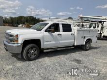 (China Grove, NC) 2019 Chevrolet Silverado 2500HD Crew-Cab Service Truck Runs & Moves) (Body/Paint D