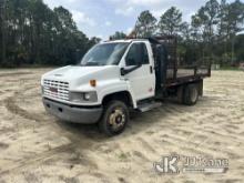 (Homosassa, FL) 2004 GMC C5C042 Flatbed/Service Truck Run & Moves) (Check Engine Light On,