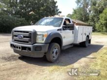 (Graysville, AL) 2016 Ford F450 Service Truck Runs & Moves) (Minor Body Damage