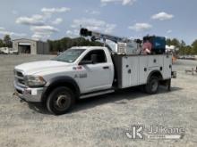 (China Grove, NC) 2015 RAM 5500 4x4 Mechanics Service Truck Runs & Moves) (Crane Not Operating, Cond