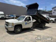 (China Grove, NC) 2009 Chevrolet Silverado 3500HD 4x4 Flatbed/Dump Truck Not Running, Condition Unkn