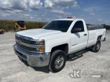 2016 Chevrolet Silverado 2500HD Regular Cab Pickup 2 Dr Runs and moves) (Check engine light on) (Rou