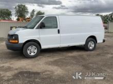 2012 Chevrolet Express G2500 Cargo Van Runs & Moves) (Rust Damage, Paint Damage, Passenger Mirror Mi