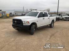 2017 RAM 2500 4x4 Crew-Cab Pickup Truck Runs & Moves) (Body Damage) (Check Engine Light On