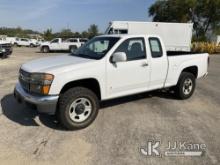 2009 Chevrolet Colorado 4x4 Extended-Cab Pickup Truck Runs & Moves) (Check Engine Light On) (Airbag 