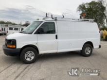 2012 Chevrolet Express G2500 Cargo Van Runs & Moves) (Idles Rough, Check Engine Light Is On, Noisy E