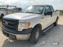 2013 Ford F150 4x4 Extended Cab Pickup 4 Door Runs & Moves