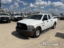 2016 Dodge Ram 1500 Pickup Truck, City of Plano Owned Runs & Moves) (ABS Light On) (Brake Light On