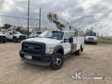 Altec AT200A, Telescopic Non-Insulated Bucket Truck mounted behind cab on 2012 Ford F450 Service Tru