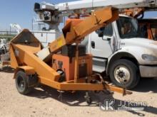 2010 Midsouth 4MSD12 Chipper (12in Drum), trailer mtd Not Running, Powers On, Does Not Start, Condit