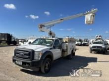 Altec AT200A, Telescopic Non-Insulated Bucket Truck mounted behind cab on 2012 Ford F450 Service Tru