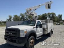 Altec AT200A, Telescopic Non-Insulated Bucket Truck mounted behind cab on 2012 Ford F450 Service Tru