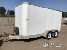 1995 Alum-Line Inc T/A Enclosed Cargo Trailer Body Damage