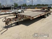 1998 Trail King T/A Tagalong Equipment Trailer