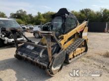 2018 Caterpillar 299 Skid Steer Loader, Selling With Item 1450818. Not Running, Condition Unknown ) 