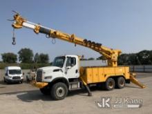 Telelect Commander 6060, Digger Derrick , 2012 Freightliner M2 6x6 T/A Utility Truck Runs, Moves, Ae