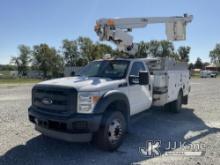 Altec AT200A, Telescopic Non-Insulated Bucket Truck mounted behind cab on 2012 Ford F450 Service Tru