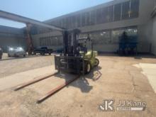 2007 Clark CMP70D Solid Tired Forklift Runs & Operates