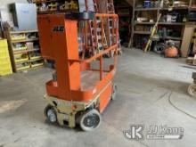 2014 JLG 1230ES Self-Propelled Scissor Lift Runs, Moves & Operates, Battery Charges) (Mast Sticks Du