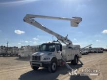 Altec AA55, Articulating & Telescopic Material Handling Bucket Truck rear mounted on 2019 Freightlin