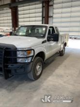 2016 Ford F350 4x4 Extended-Cab Service Truck Runs & Moves) (Back Seat Removed