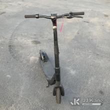 1 Unknown Brand E-Scooter No Keys Used