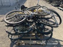 (Jurupa Valley, CA) 1 Pallet Of Bicycles (Used) NOTE: This unit is being sold AS IS/WHERE IS via Tim