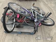 1 Pallet Of Bicycles (Used) NOTE: This unit is being sold AS IS/WHERE IS via Timed Auction and is lo