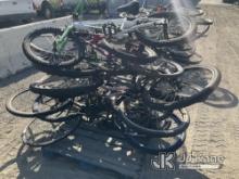 (Jurupa Valley, CA) 1 Pallet Of Bicycles (Used) NOTE: This unit is being sold AS IS/WHERE IS via Tim