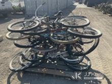 (Jurupa Valley, CA) 1 Pallet Of Bicycles (Used) NOTE: This unit is being sold AS IS/WHERE IS via Tim