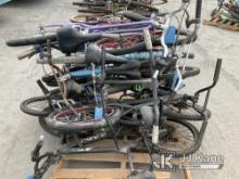 1 Pallet Of Bicycles (Used) NOTE: This unit is being sold AS IS/WHERE IS via Timed Auction and is lo