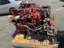 8.9L Cummins CNG Engine (Used) NOTE: This unit is being sold AS IS/WHERE IS via Timed Auction and is