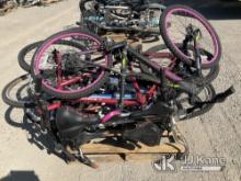 (Jurupa Valley, CA) 1 Pallet Of Bicycles (Used) NOTE: This unit is being sold AS IS/WHERE IS via Tim