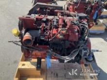 One 8.9L Cummins CNG Engine (Used) NOTE: This unit is being sold AS IS/WHERE IS via Timed Auction an